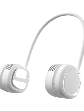 MEMO G02 Boyun Askılıklı Mini Fan Taşınabilir Şarjlı Soğutucu Boyun Fanı-(5775)