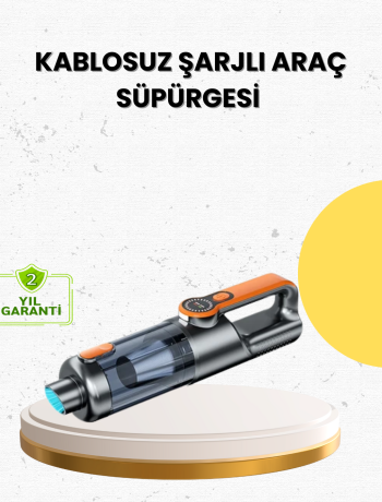 Mini El Süpürgesi Çok Başlıklı Kablosuz Vakum Güçlü Emiş Numaratör Hediyeli