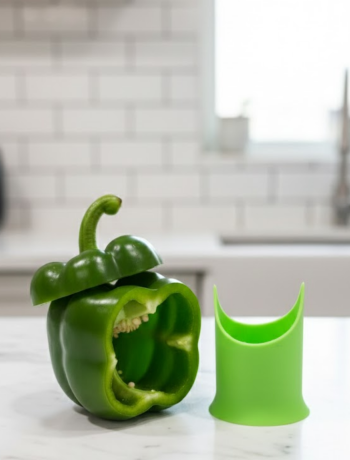 Silikon Biber Çekirdeği Çıkarıcı Kabak Oymaya Uygun Aparat