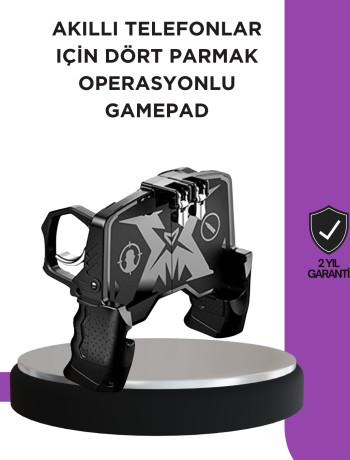 Tetikli Mobil Gamepad Ergonomik Kavramalı Oyun Aparatı