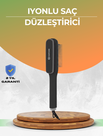 Otomatik Kapanmalı Saç Düzleştirici Tarak Elektriklenme Önleyici