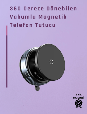 Çift Taraflı Vakum Emme Özellikli 4.7+ İnç Telefon Tutucu – Güvenli Sabitleme