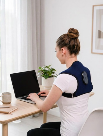 Medikal Destekli Akıllı Sırt Duruş Düzeltici Isıtmalı Masaj Kemeri