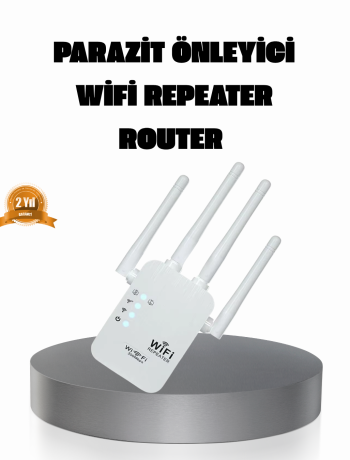 50 Cihaz Destekli 300Mbps Kablosuz Sinyal Güçlendirici RJ45 Kablolu Kullanım