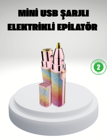 Şarjlı Mini Yüz ve Kaş Epilatörü – Ağrısız ve Hassas Temizlik