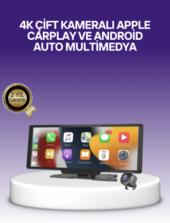 Volkswagen Golf Polo Passat Jetta Tiguan BMW 3-5 Serisi CarPlay Android Auto 10.26” Ekran