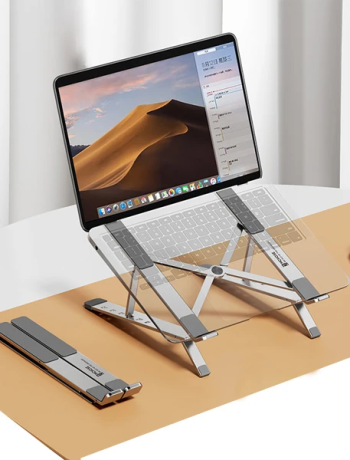 ALLY MC N3-2 Katlanabilir Metal Masaüstü Laptop Standı-(5775)