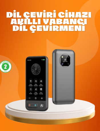 Seyahat ve İş İçin Çok Dilli Taşınabilir Çeviri Makinesi