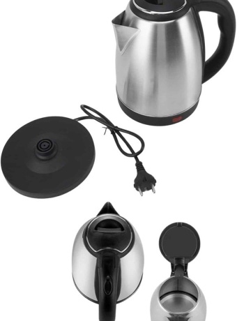 Elektrikli Paslanmaz Çelik Su Isıtcı Çelik Kettle 1.8 Lt. Uzun Ömürlü