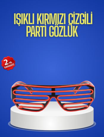 Gece Organizasyonları İçin Renkli LED Gözlük