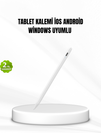 Akıllı Dokunmatik Kalem – Type-C Şarjlı Manyetik Apple Pencil Alternatifi Stylus Pen