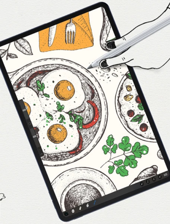 ALLY MatePad Pro 10.4 Paper Like Film Darbe Emici Pet Ekran Koruyucu-(5775)