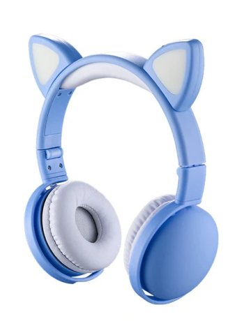 ALLY Kedi Kulak Kulaküstü Bluetooth 5.0 Kablosuz Kulaklık-(5775)