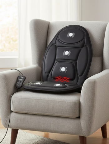 Titreşimli Masaj Minderi 5 Masaj Modu ve 3 Yoğunluk Seviyesi