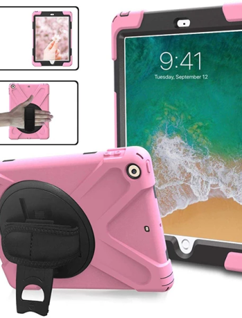 İpad Pro 10.5 3 Katmanlı Standlı Zırh Kılıf/Shockproof Case-(5775)