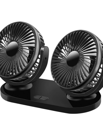 Ally Çift Başlıklı Araç Fanı Oto Fan Vantilatör R-8037-(5775)