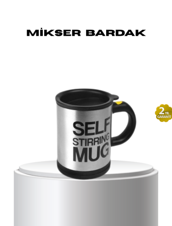 Paslanmaz Çelik Kendi Kendini Karıştıran Akıllı Kupa – Isı Yalıtımlı