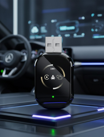 Kablosuz CarPlay ve Android Auto Adaptörü Tak Çalıştır Kullanım