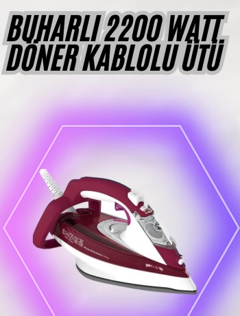 2200W Seramik Kaplama Estetik Tasarımı 360 Derece Dönebilir Kablosu