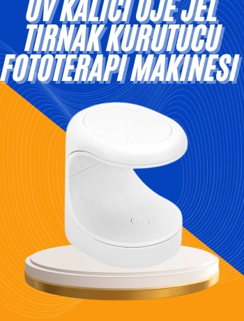 Protez Tırnak Kurutucu Kalıcı Oje Led Oje Kurutucu UV Işınlı Taşınabilir