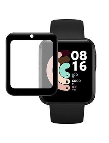 Xiaomi Mi Watch Lite 3D Full Kavisli PMMA Cam Ekran Koruyucu-(5775)