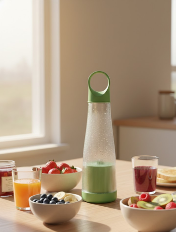 Günlük Smoothie ve Shake İçin USB Şarjlı Taşınabilir Blender