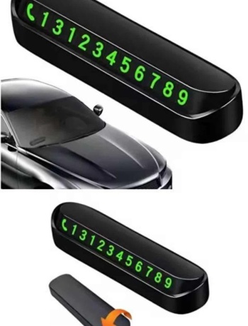 Araç Park Numaratörü Tüm Araçlara Uyumlu Araba Numaralık