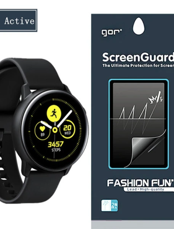 Gor Samsung Watch Active Darbe Emici Ekran Koruyucu 2 Adet Set-(5775)