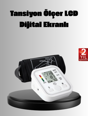 Üst Koldan Ölçüm Dijital Tansiyon Aleti – IHB Aritmi Uyarılı ve Çift Hafızalı (Kopya)