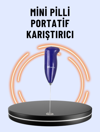 Portatif Kahve Köpürtücü – Latte Cappuccino Milkshake ve Puding Yapıcı