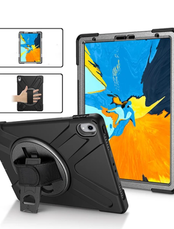 İpad Pro 11 İnch (2021-2020-2018)3 Katmanlı Standlı Zırh Kılıf-(5775)