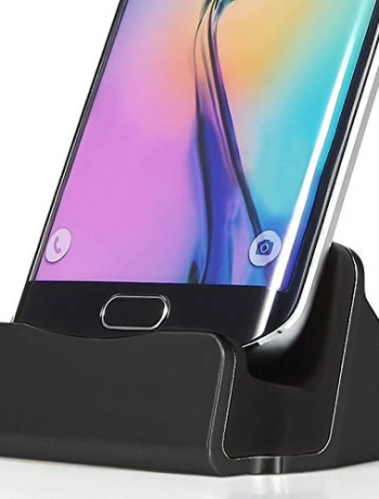 Android Micro Usb Şarj 2in1 Standlı Usb Dock-(5775)