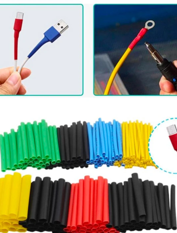 Ally 5 Renk Makaron Isı İle Daralan Kablo Seti 530 Adet 8 Boy Set-(5775)