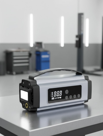 Araçlar İçin Taşınabilir Akü Takviye Hava Kompresörü ve Acil Güç Kaynağı