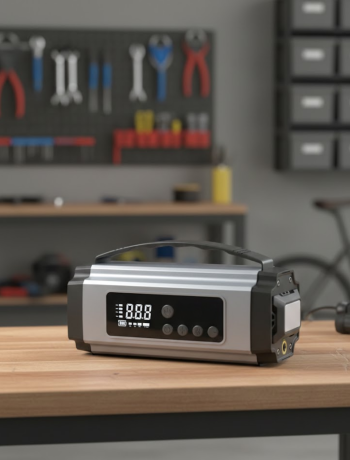 Yolda Kalmaya Son Dijital Ekranlı Akü Takviye ve Hava Kompresörü Çok Fonksiyonlu Acil Güç Ünitesi