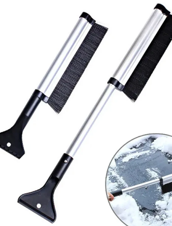 ALLY 65CM Oto Araç Buz kazıyıcı fırça Kar Temizleme Fırçası-(5775)