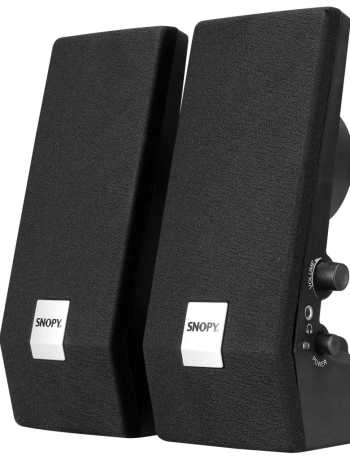 SNOPY SN-611 6W 1+1 Masaüstü Speaker AC 220V (Siyah)(1923)
