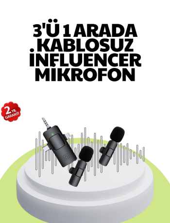 Çok Yönlü Mikrofon - Net Ses Uzun Pil