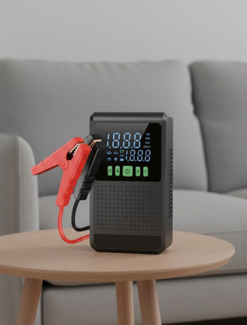 Araç İçin Akü Takviye Cihazı ve Kablosuz Hava Kompresörü