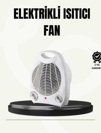 Mini Elektrikli Isıtıcı – Taşınabilir Fanlı Isıtma Sistemi
