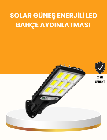 Sensörlü Sokak Tipi Lamba Günlük Kullanım İçin İdeal