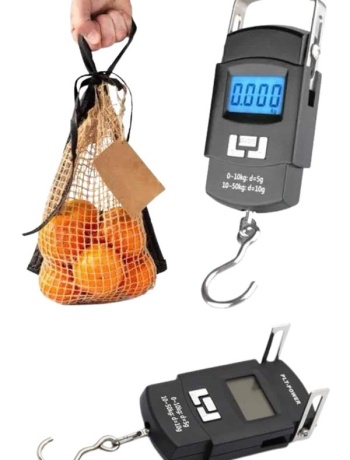 Profesyonel El Terazisi El Kantarı 50 Kg Dijital Göstergeli Tartı