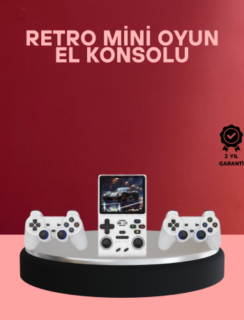 Kablosuz Kollu El Oyun Konsolu TV Bağlantı Destekli