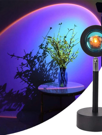 ALLY Günbatımı Projektör 180 Derece Dönen Usb Gece Lambası Günbatımı Projektör-(5775)