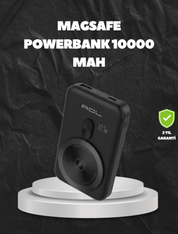 MagSafe Uyumlu Kablosuz Powerbank Taşınabilir Hızlı Şarj