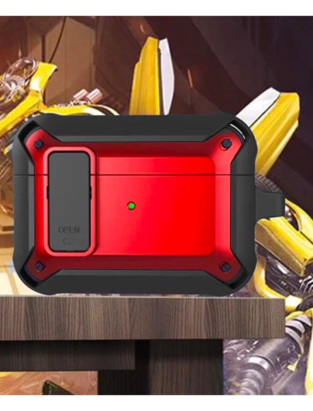 ALLY Shockproof Darbe Emici AirPods Pro Kulaklık Kılıfı-(5775)