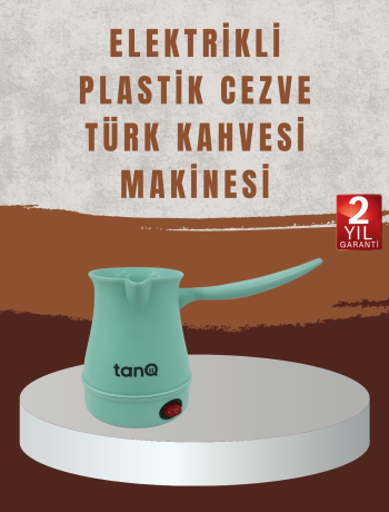 Işıklı Açma Kapama Anahtarlı Elektrikli Kahve Cezvesi