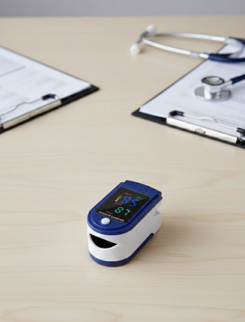 Kolay Kullanımlı Parmak Tipi Pulse Oksimetre Ev Tipi Kullanım