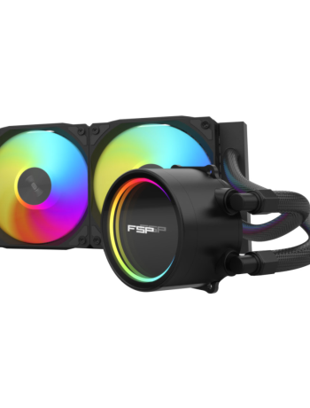 FSP AE24-B 240mm ARGB 2 Fanlı (LGA1851/1700/1200/AM4/AM5) Uyumlu CPU Sıvı Soğutma (Siyah)(1923)