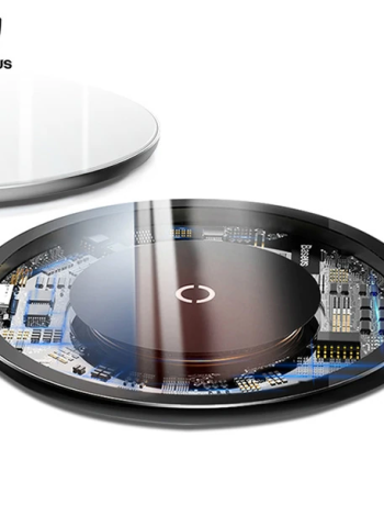 Baseus Simple Kristal 10W Qi Wireless Kablosuz Hızlı Şarj-(5775)